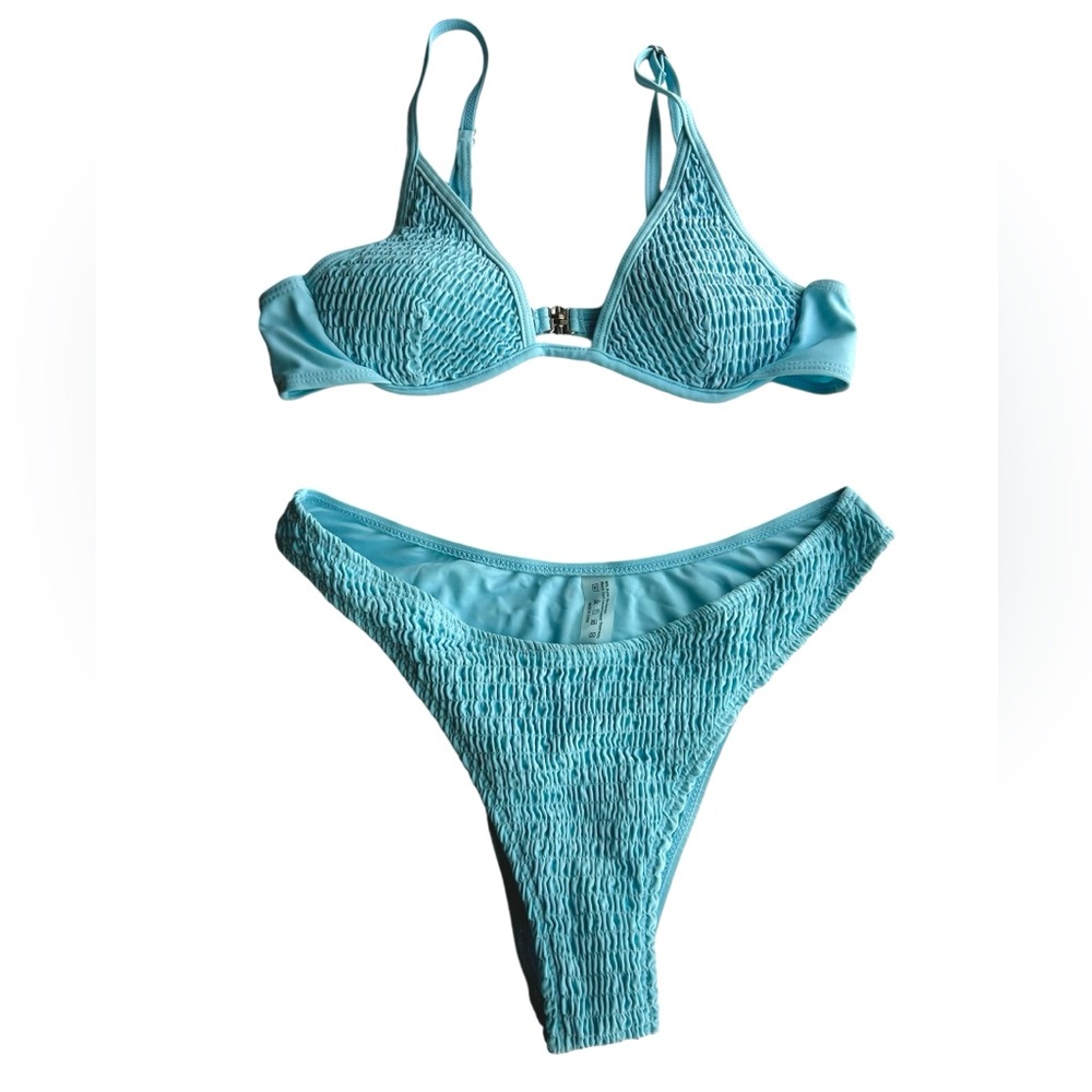 SHEIN | Swim | Bikini Two Pieces in Blue Size Medium